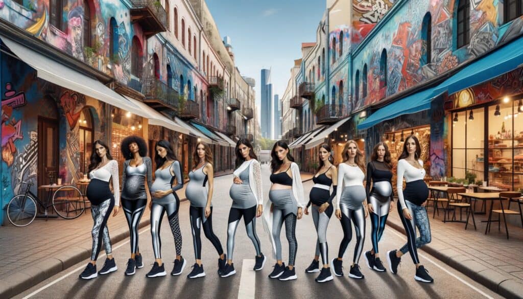 leggings femmes enceintes rue